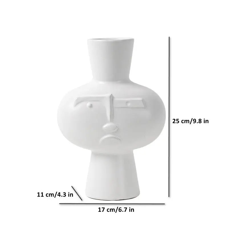 Illusion vase visage