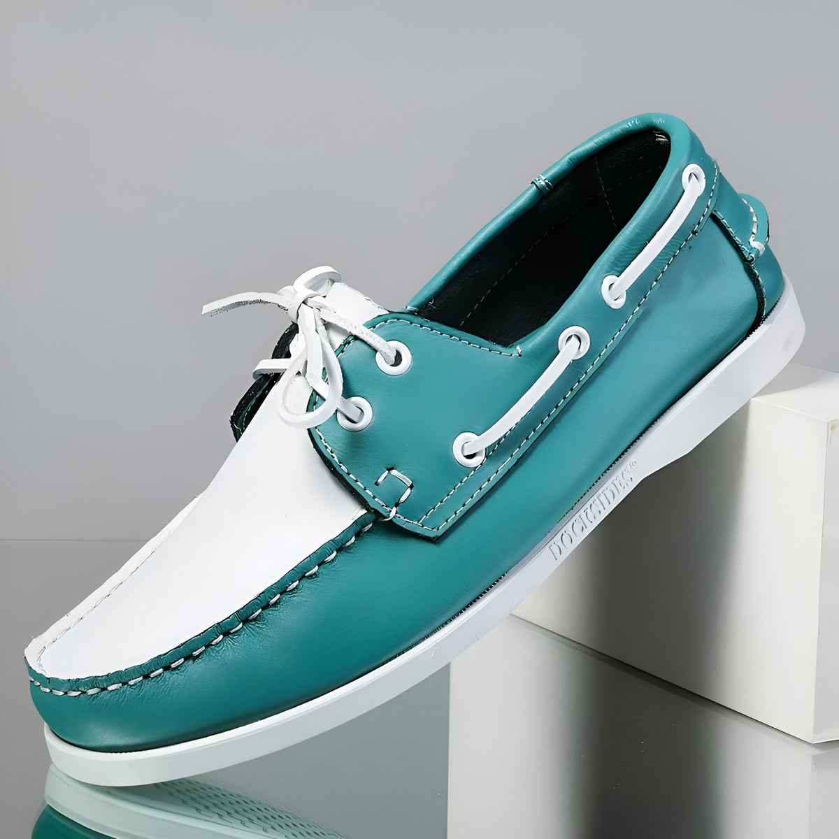 UrbanLux Mocassins Cuir Homme Ville Formels Lacets