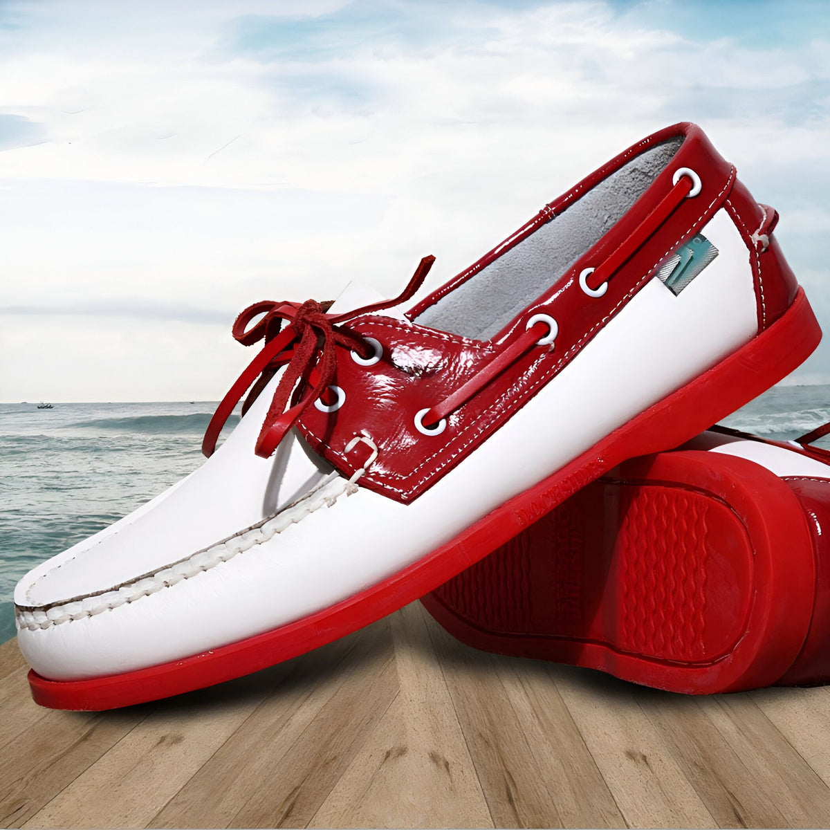 Mocassins Bateau Homme - Cuir Véritable