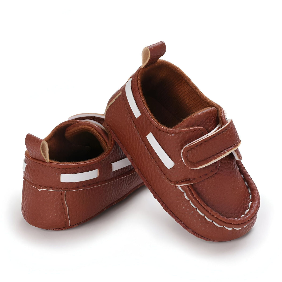 NovaKids Mocassins Bébé Bateau Velcro