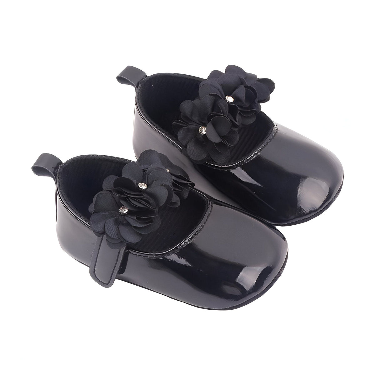 Chaussons Bébé Fille Fleur Décoré - BrandX