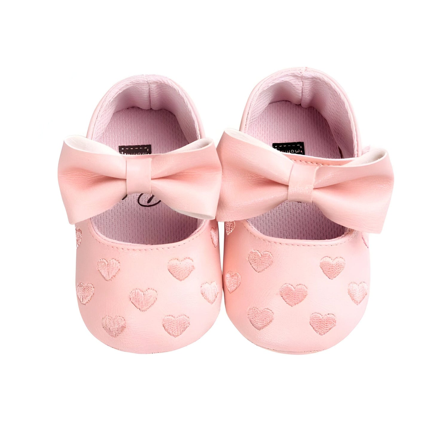 Chic&Co Mocassins bébé fille cuir synthétique coeur