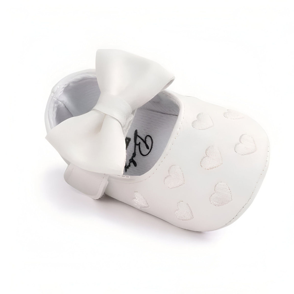 Chic&Co Mocassins bébé fille cuir synthétique coeur