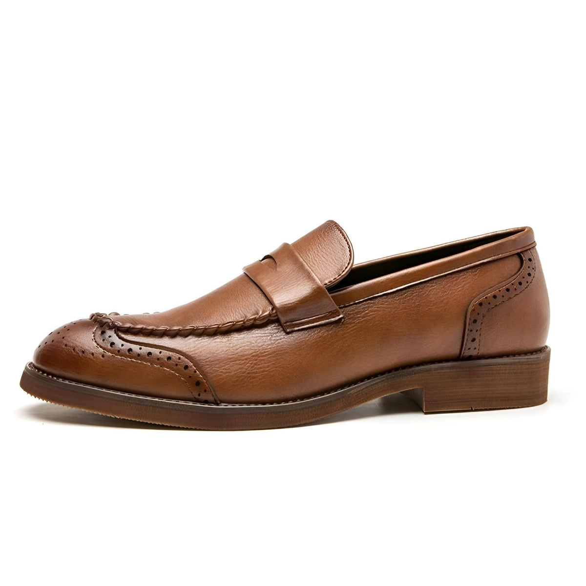 NovaMoc Mocassins Homme en Cuir Verni – Style Classique