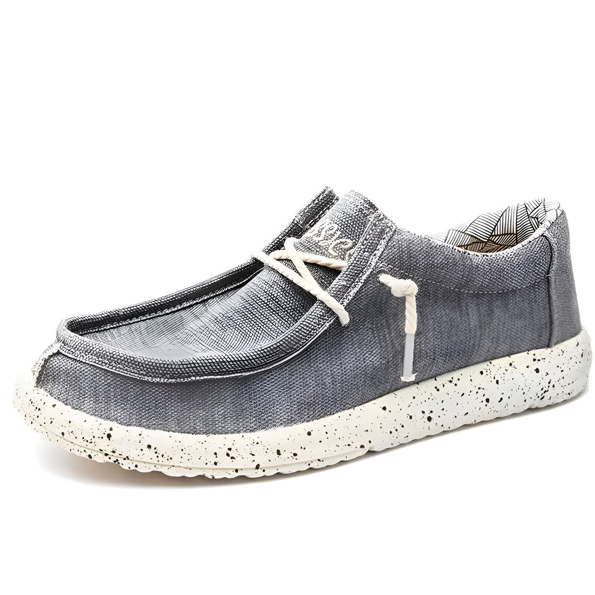 Luxe Mocassins Homme Denim Confort Respirant