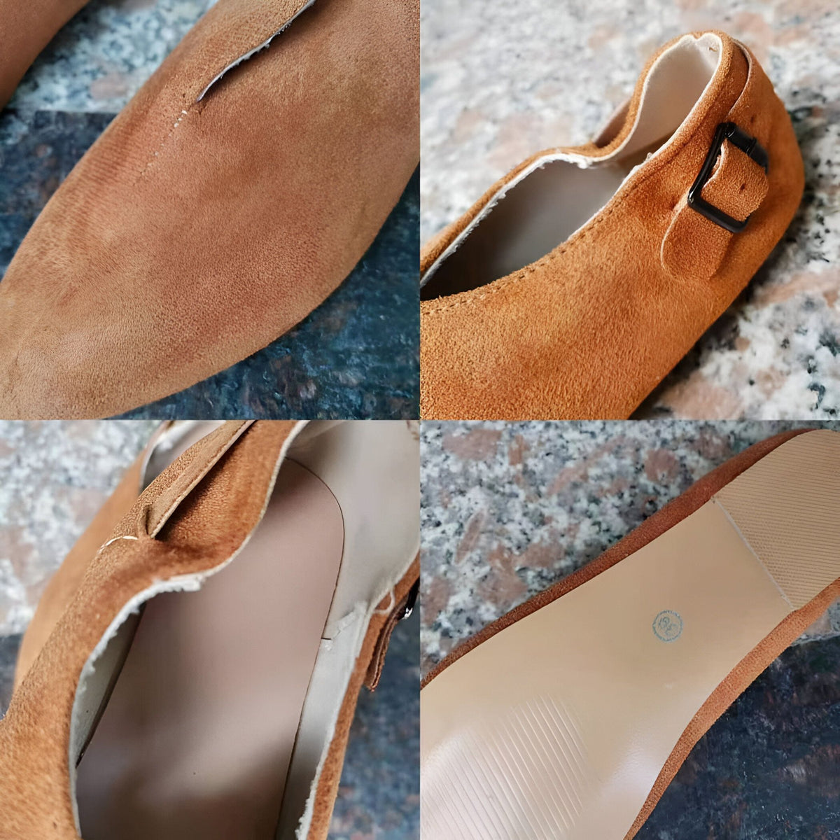 Nova Mocassins Daim Synthétique Été Sans Lacets