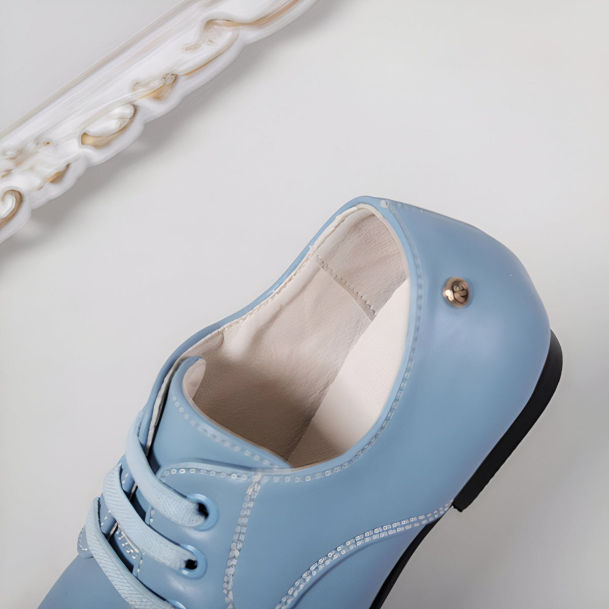 Néo Mocassins Garçon Lacets Élastiques Confort Élégant