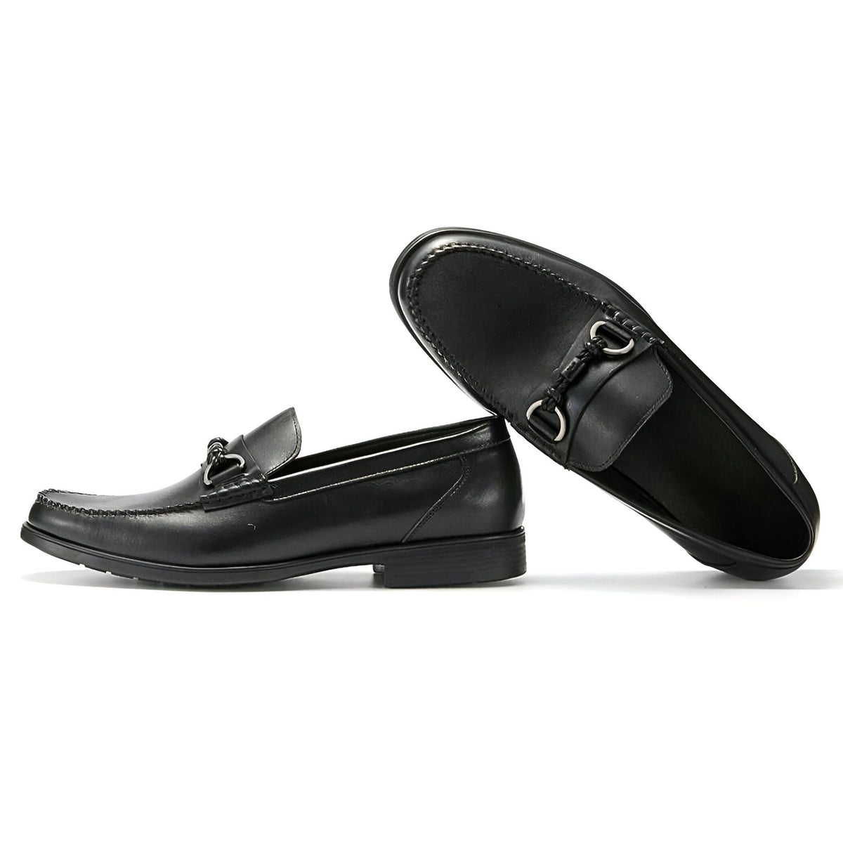 Luxe Mocassins Homme Cuir Véritable Raffinés