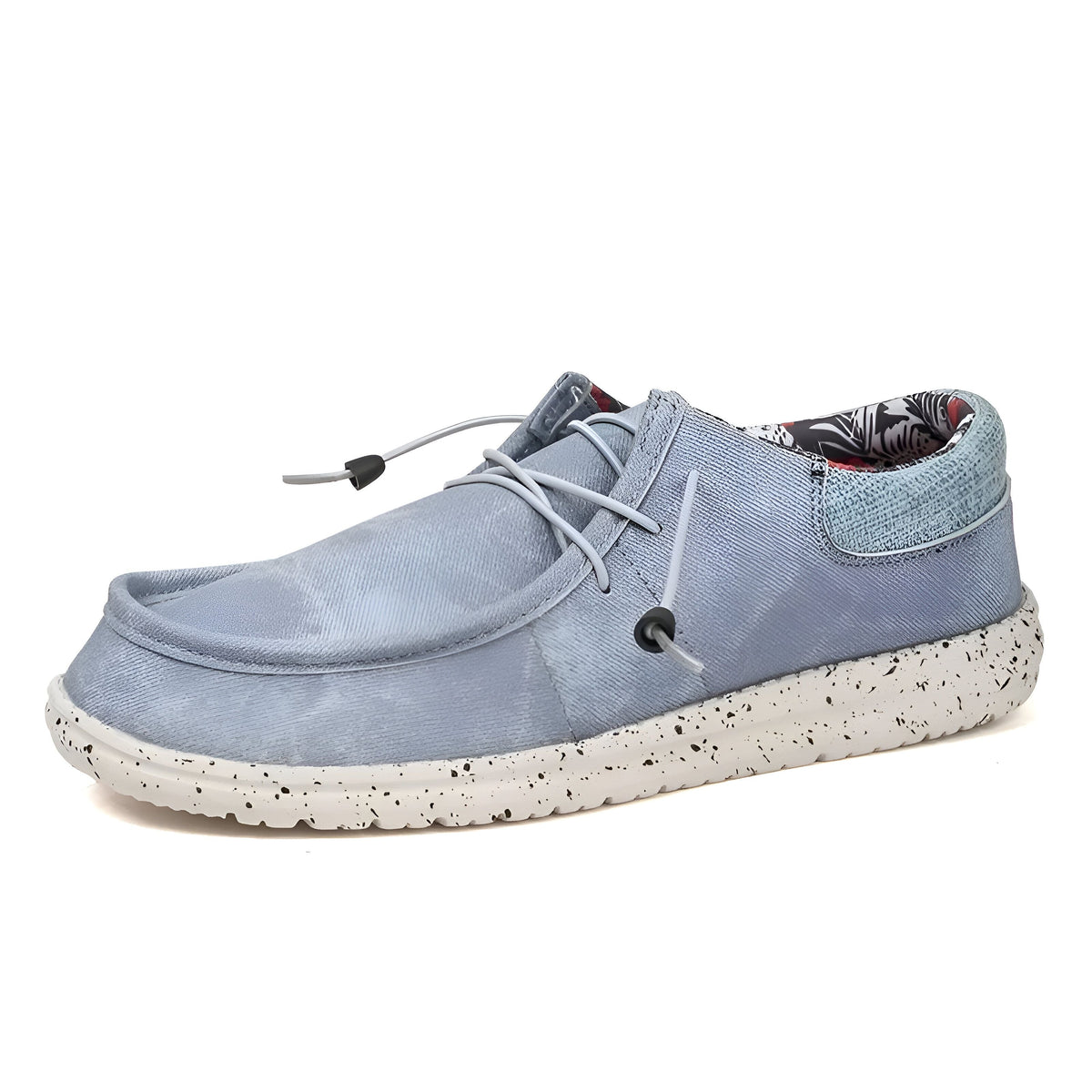BrandX Mocassins Homme Respirants Détails Floraux