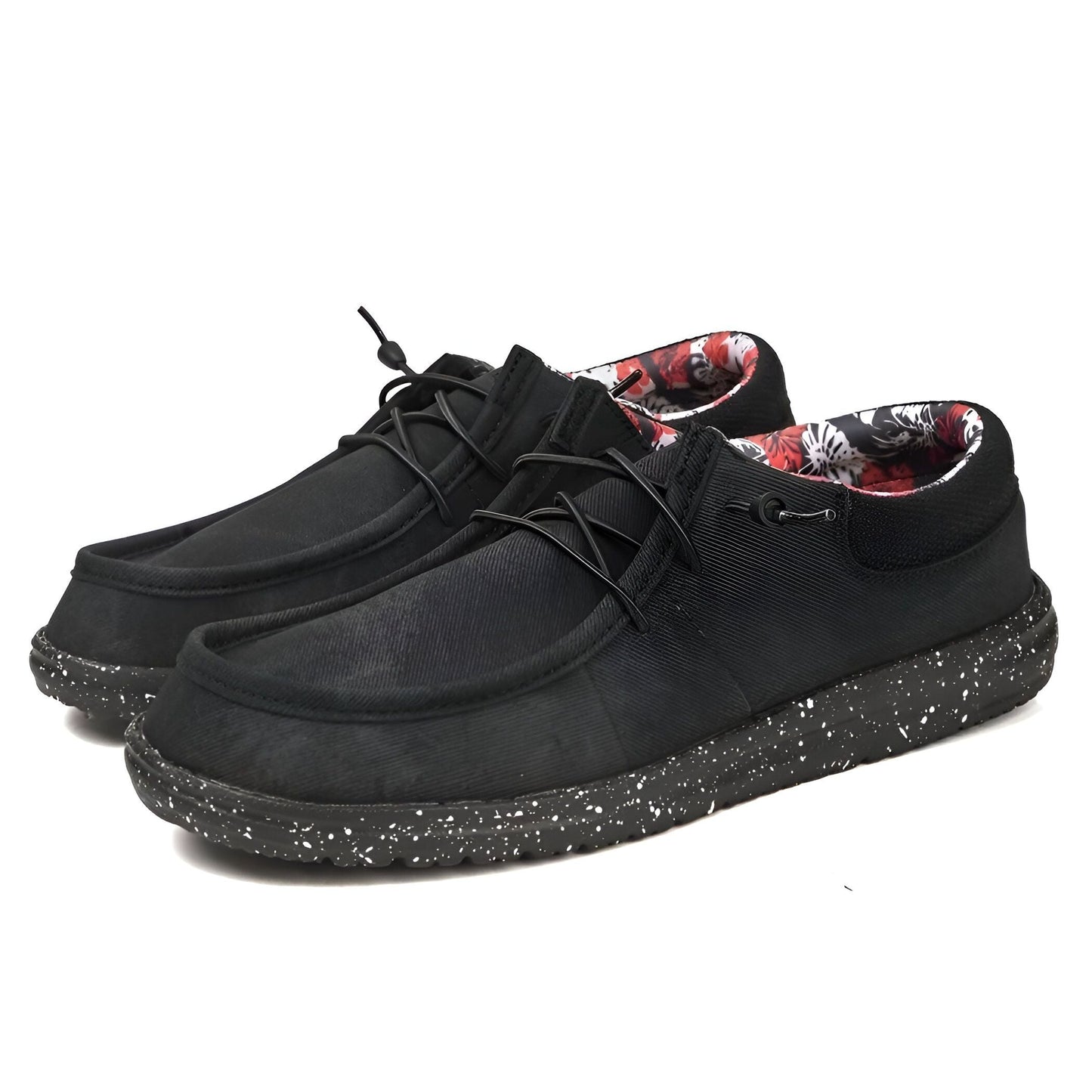 BrandX Mocassins Homme Respirants Détails Floraux