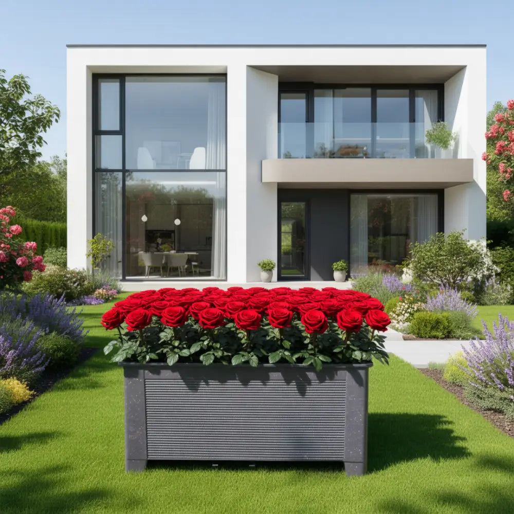 Pot de fleur exterieur xxl rectangulaire