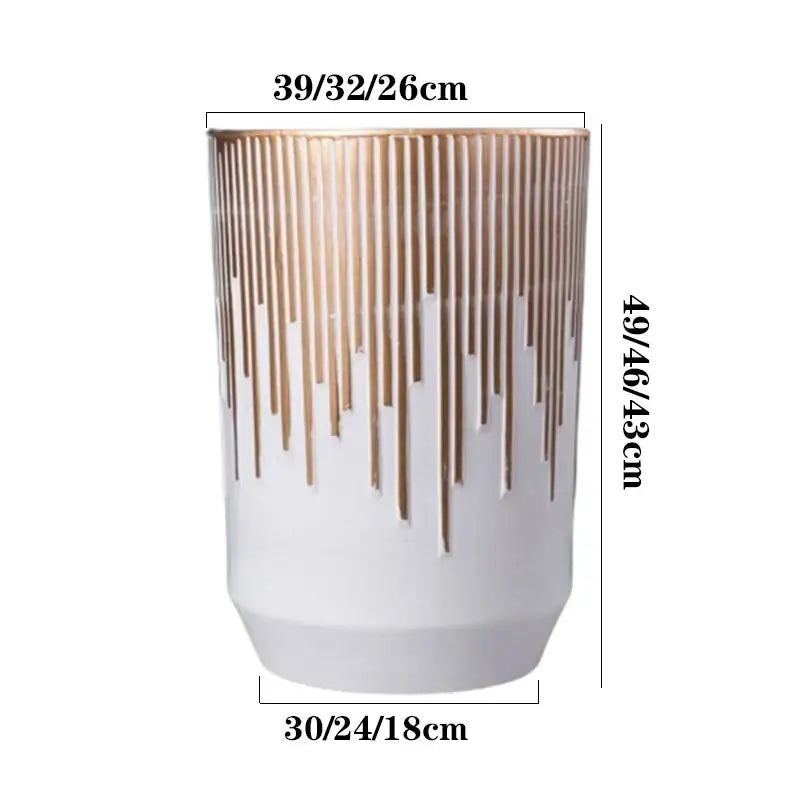 Pot de fleur intérieur haut design