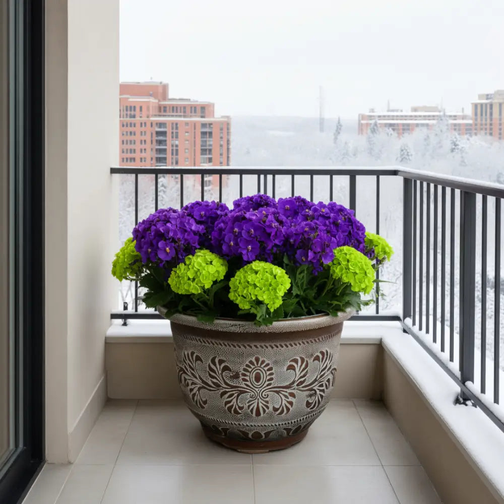 Pot de fleur plastique 50 cm