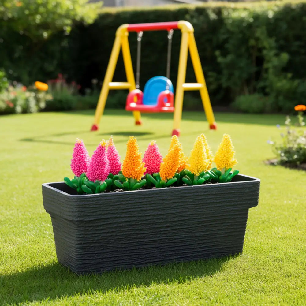 Pot de fleur rectangulaire 80 cm