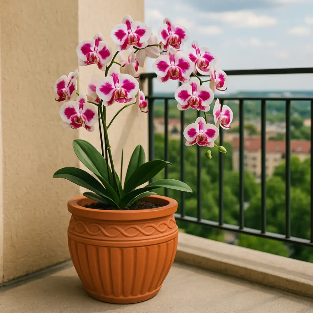 Pot de fleur terre cuite 25 cm