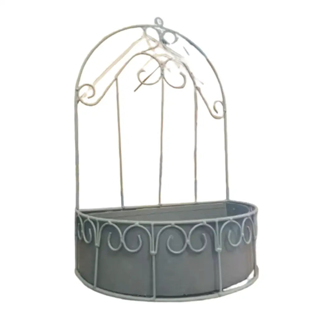 Support mural pot de fleur suspendu