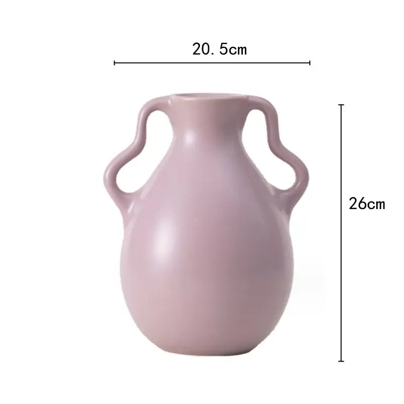 Vase avec poignée