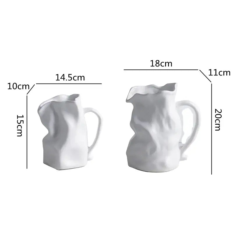 Vase en forme de cruche