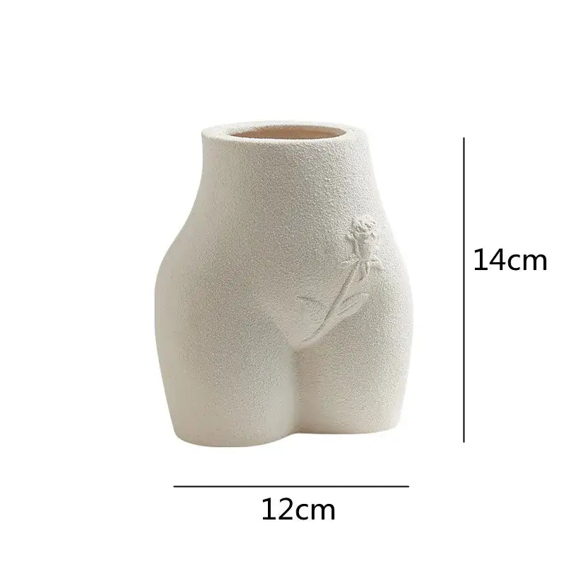 Vase fessier femme