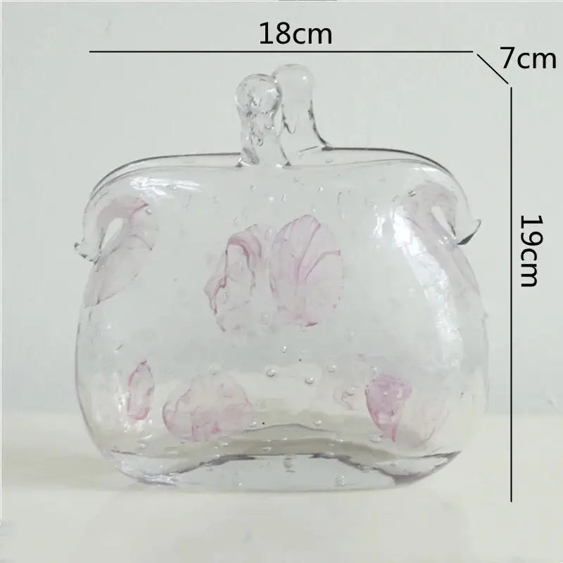 Vase transparent original