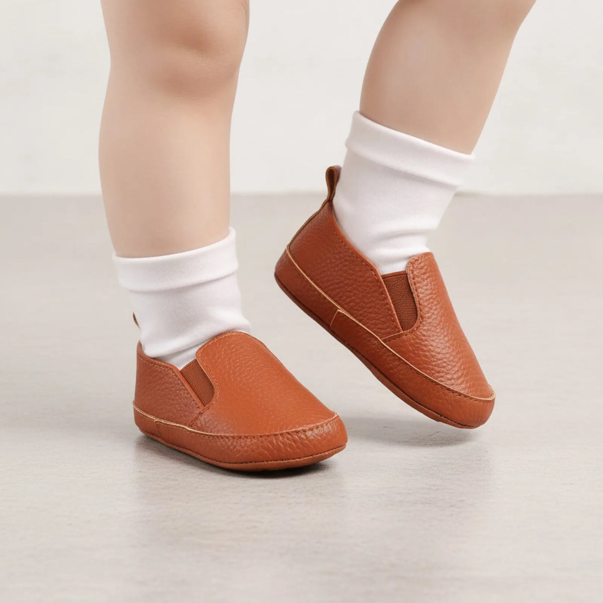 Brandique Chaussons Bébé Mocassins Cuir Synthétique