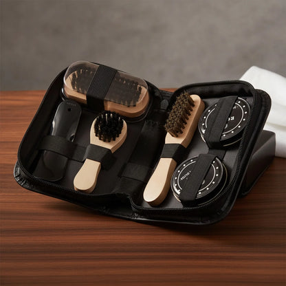Kit Entretien Chaussures Cuir et Daim - BrandX
