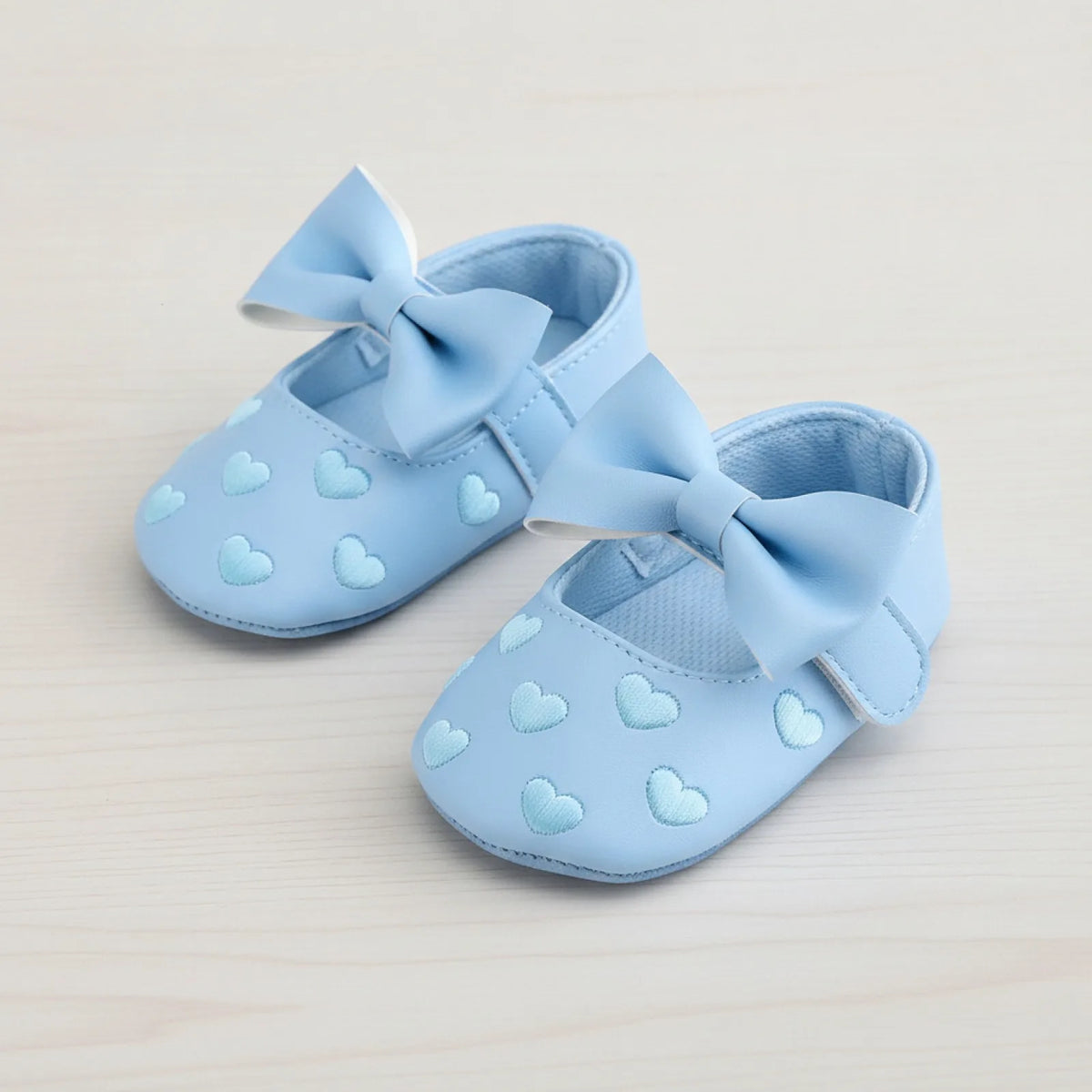 Chic&Co Mocassins bébé fille cuir synthétique coeur