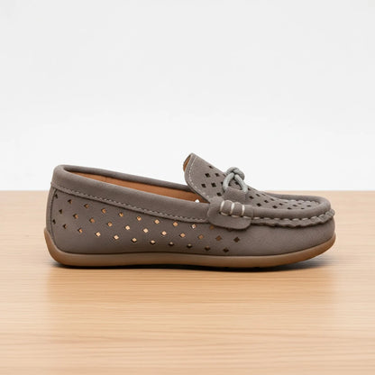 NovaMoc Mocassins Garçon Aspect Daim Respirants