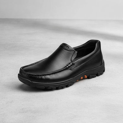 Mocassins Cuir Véritable - Confort & Élégance Homme