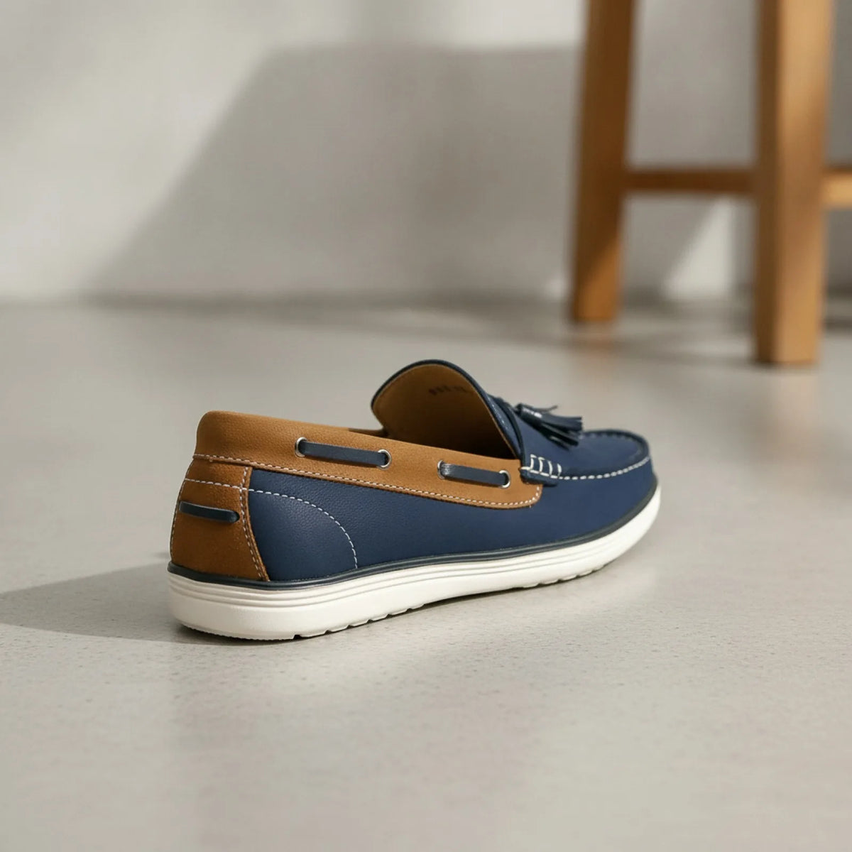 Mocassins Bateau Homme – Suédé Gland Élégant