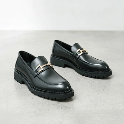 Nova Mocassins Homme Cuir Synthétique Mors Métal
