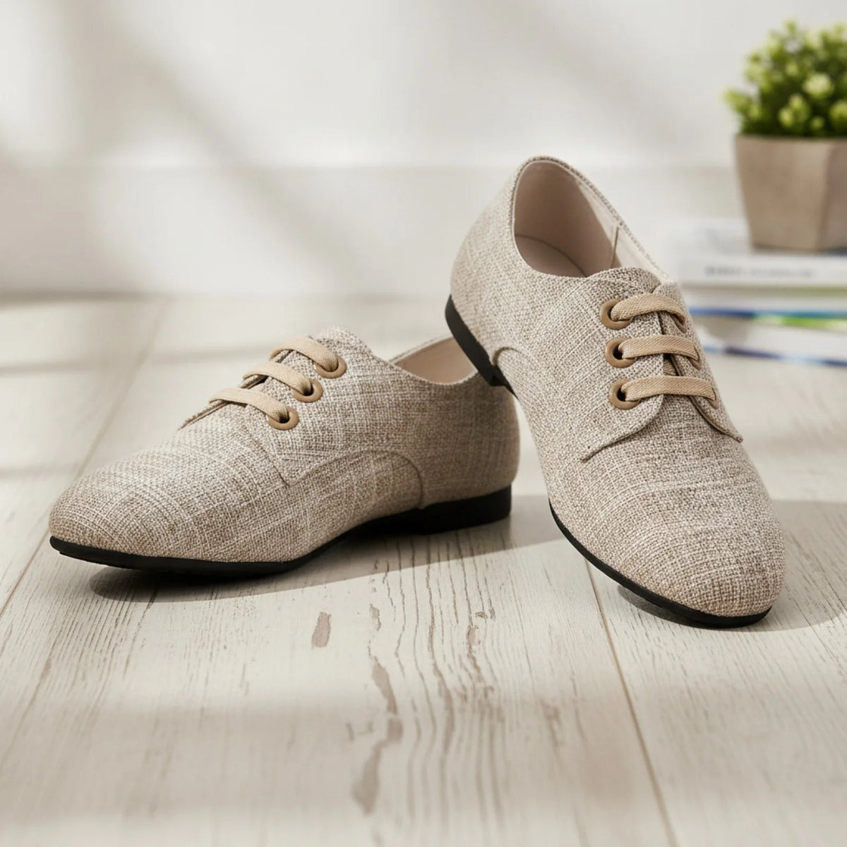 NovaM Mocassins Garçons Tissu Confortables et Élégants