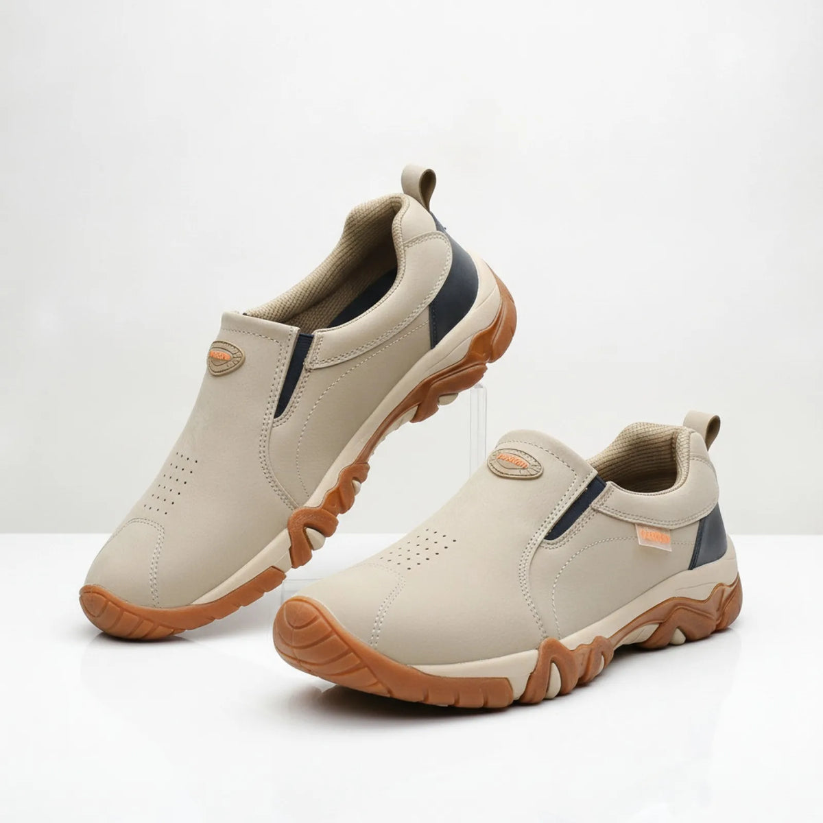 Nova Mocassins Homme Confortables Cuir Végan Respirant