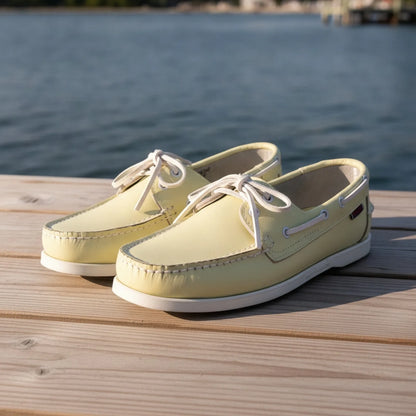 Luxe Mocassins Bateau Homme Casual en Simili Cuir
