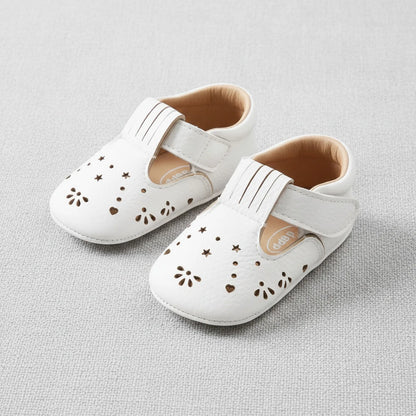 Luma Mocassins Souples Bébé Fille Ajourés Confortables
