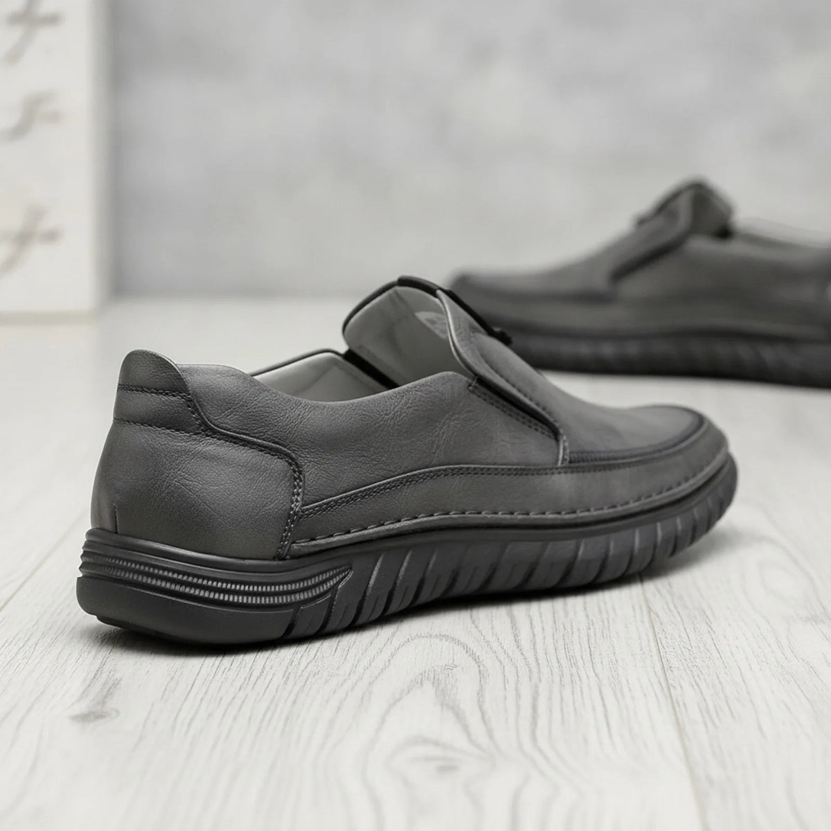 Mocassins Cuir Végan - Confort Homme, Style Raffiné