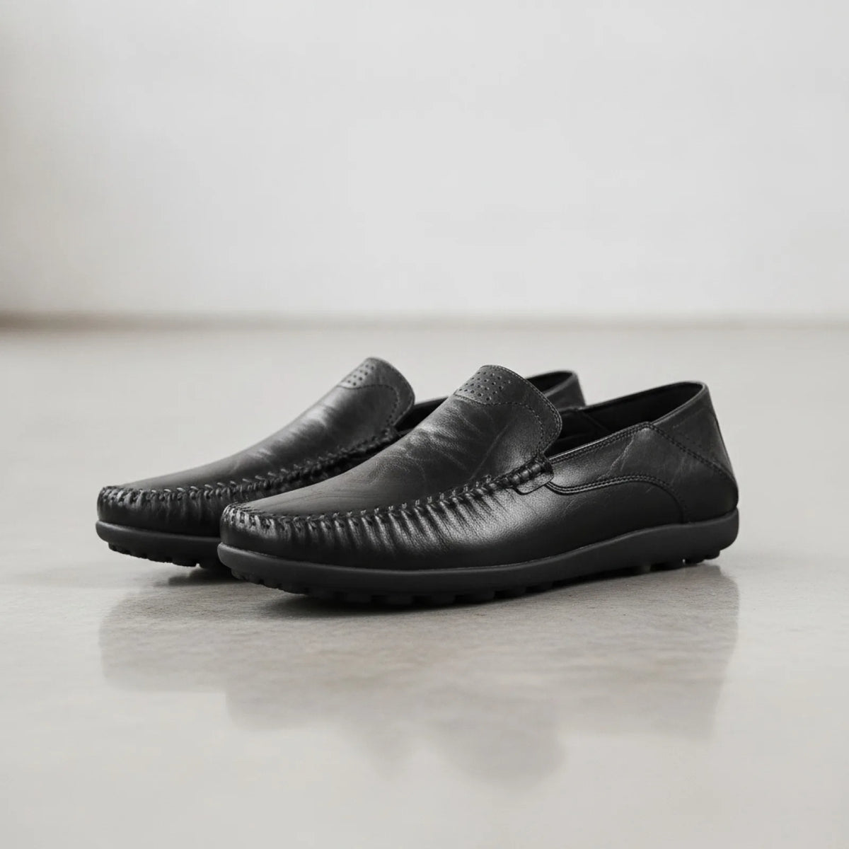 Nova Mocassins Homme Cuir Synthétique Confortables