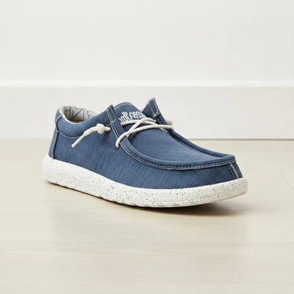 Luxe Mocassins Homme Denim Confort Respirant