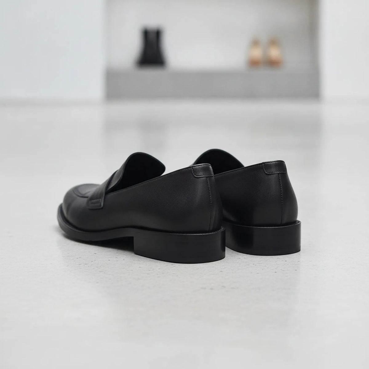 LuxeWave Mocassins Femme Cuir Véritable Élégants