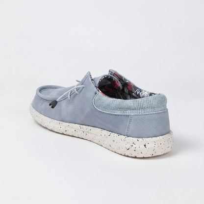 BrandX Mocassins Homme Respirants Détails Floraux