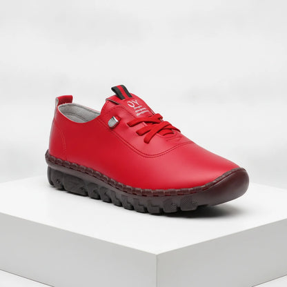 Nova Mocassins Confort Cuir Végan Semelle Épaisse