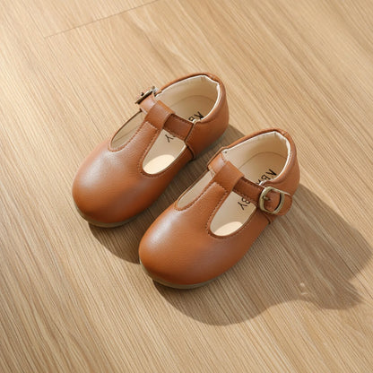 Mocassins: Fille Cuir Véritable Confortables Robustes