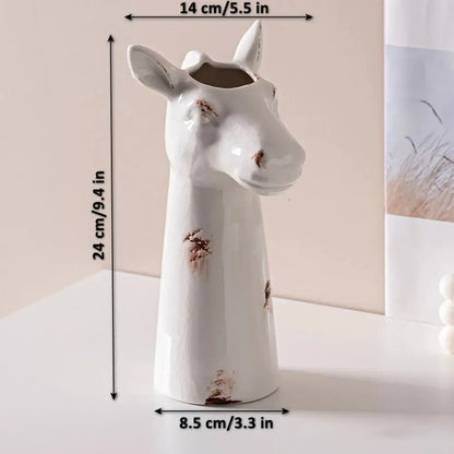 Animal vase