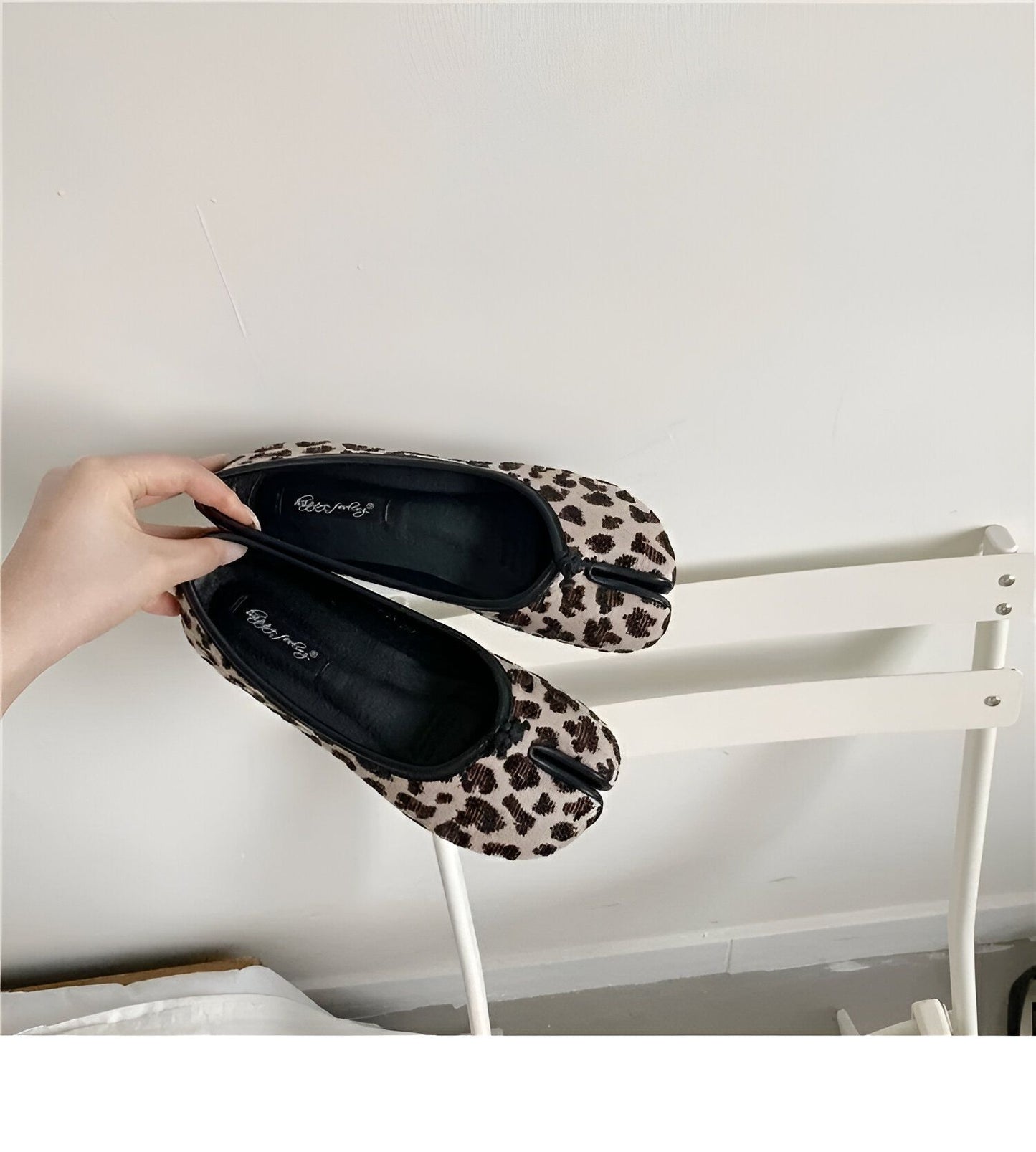 Ballerines Tabi Cuir Végan Premium - Bout Fendu