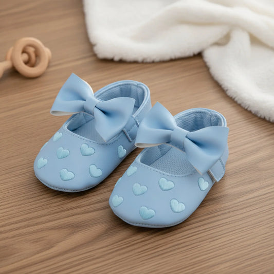 Chic&Co Mocassins bébé fille cuir synthétique coeur