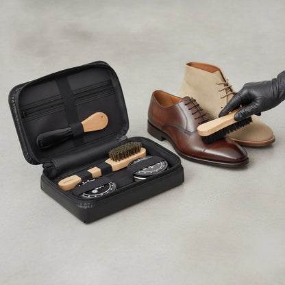 Kit Entretien Chaussures Cuir et Daim - BrandX