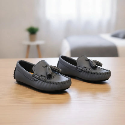 LuxeKids Mocassins garçon élégants à glands