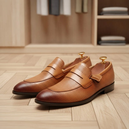 Neo Mocassins Homme Élégants Bout Pointu Style Soigné