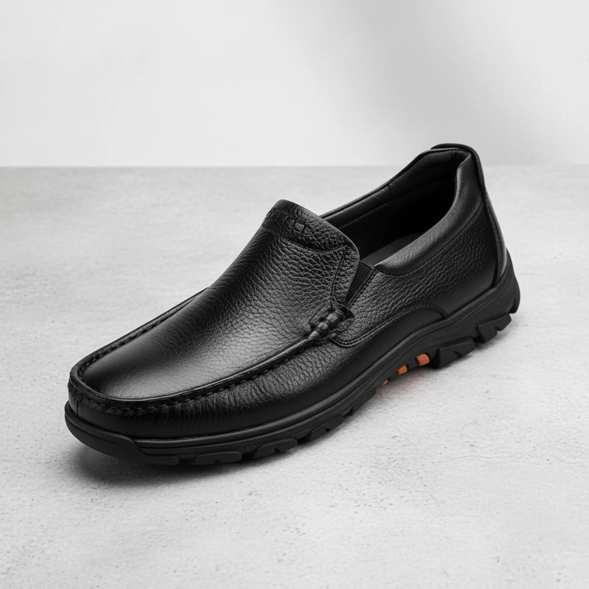 Mocassins Cuir Véritable - Confort & Élégance Homme