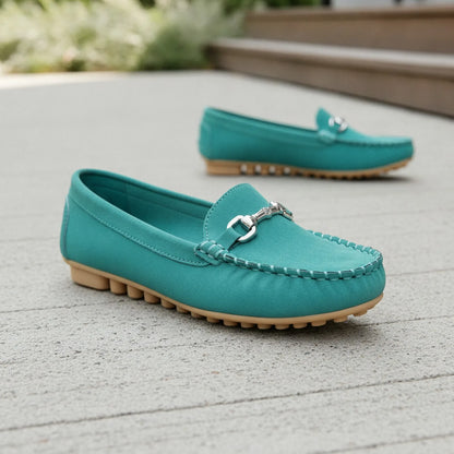 LuxeNova Mocassins en Daim Végan Confortables